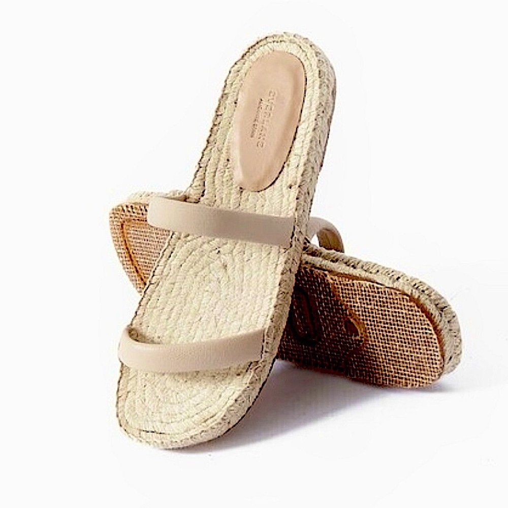 Everlane The Espadrille Sandal in Sand Size 8